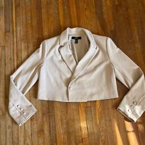 Forever 21 Cropped Suit Jacket